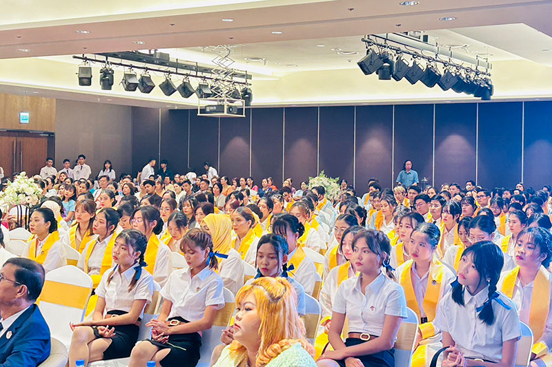 Graduation event at chatrium hotel yangon